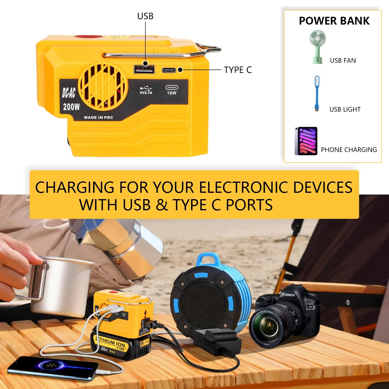 Outdoor Camping Power Generato - Ac Outdoor Power recension och pris