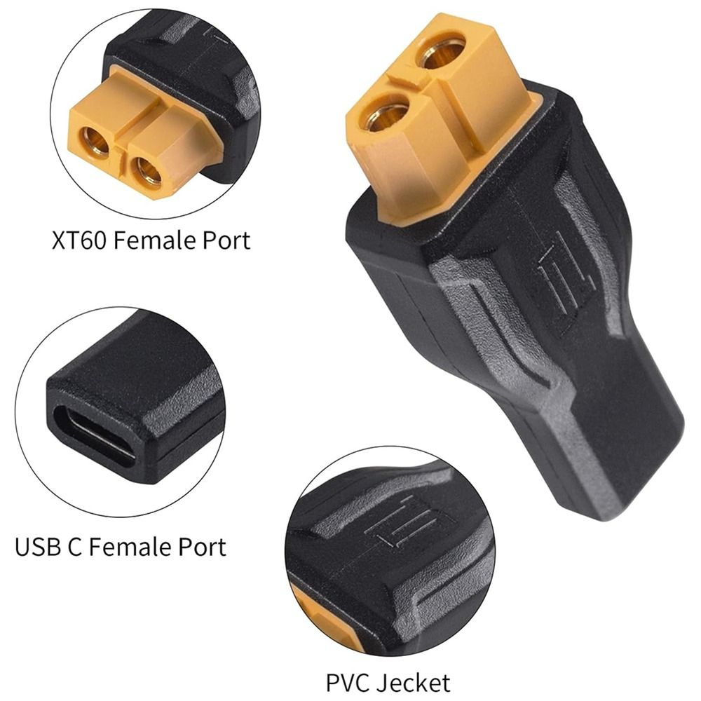 5525 7450 USB C to XT60 Adapte - Outdoor Power Adapter Usb C recension och pris