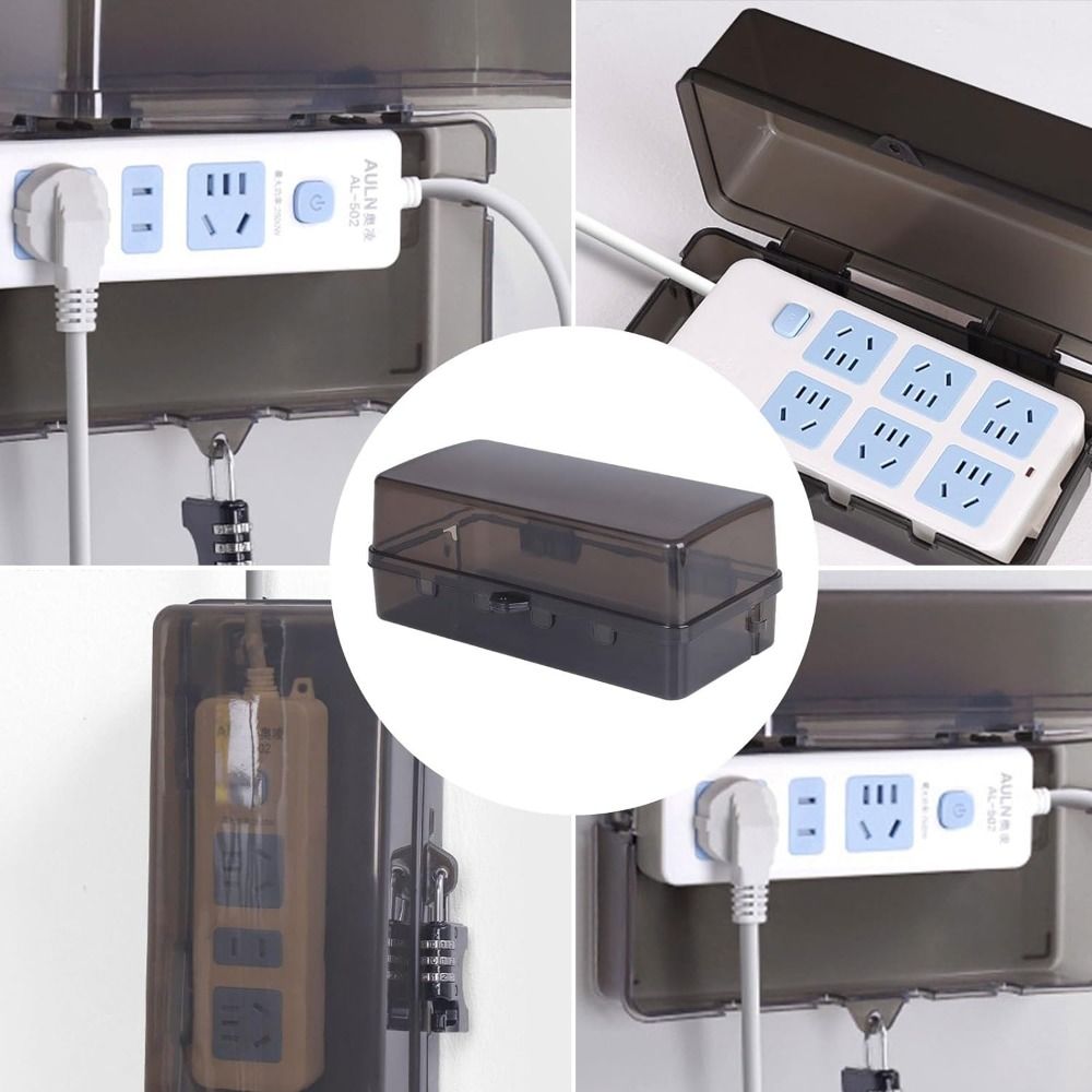 Durable Plastic Plug Box Anti- - Outdoor Power Strip Weatherproof recension och pris