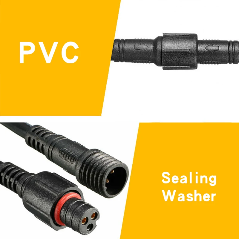 M10 Waterproof Connector 2Pin  - Outdoor Power Strip Weatherproof recension och pris