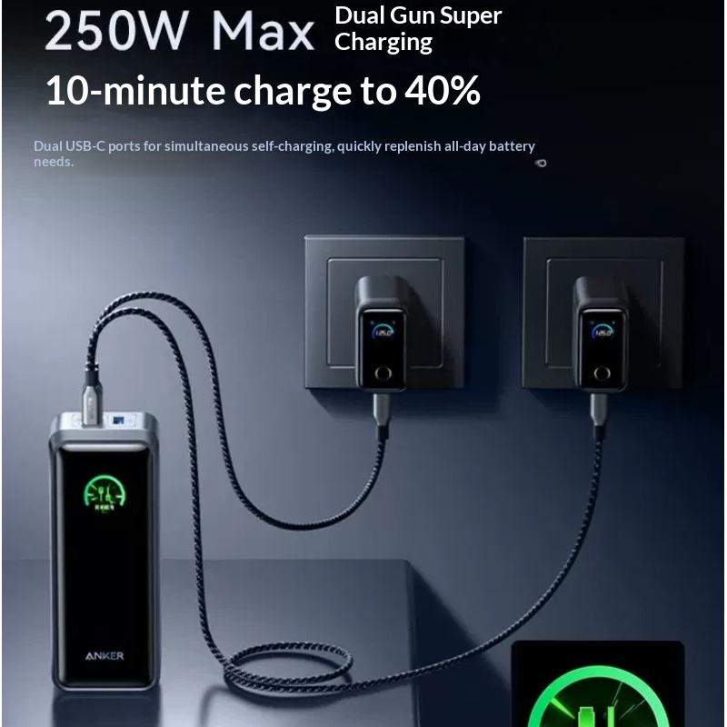 Anker A110A Prime Portable Pow - Outdoor Power Adapter Usb C recension och pris
