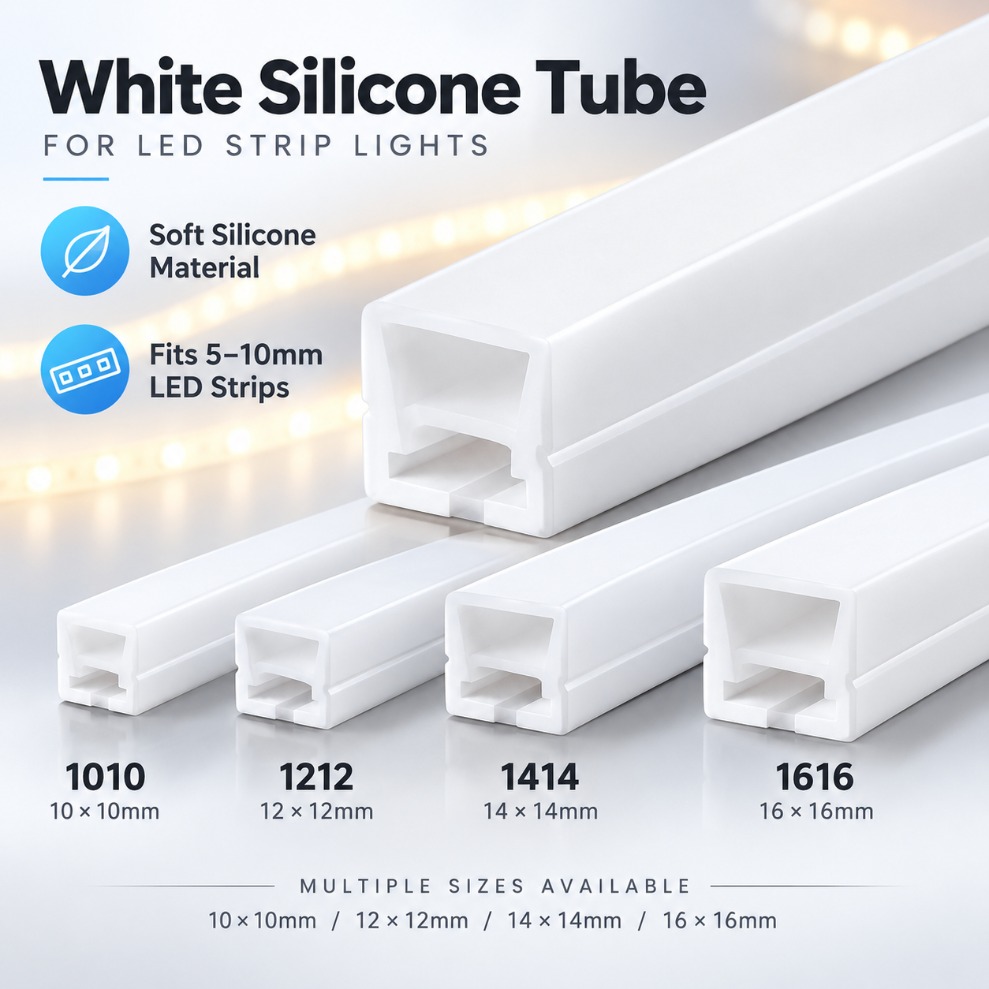 IP67 Waterproof Silicone Neon  - Outdoor Power Strip Weatherproof recension och pris